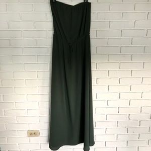 Bobeau Olive Green Dress